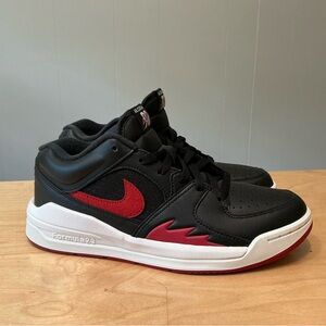 Jordan Stadium 90 Women's Shoes (FB2269-001, Black/White/Sail/Gym Red)